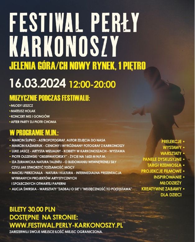 plakat Festiwal Perły Karkonoszy