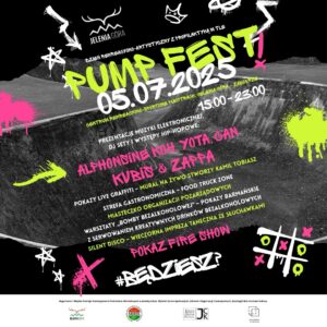 PUMP FEST lipiec 2025 plakat imprezy