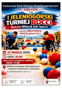 plakat turniej bocci